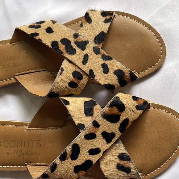 Coconuts by Matisse Cheetah print slip one size 10. Like new condition. - Picture 2 of 6